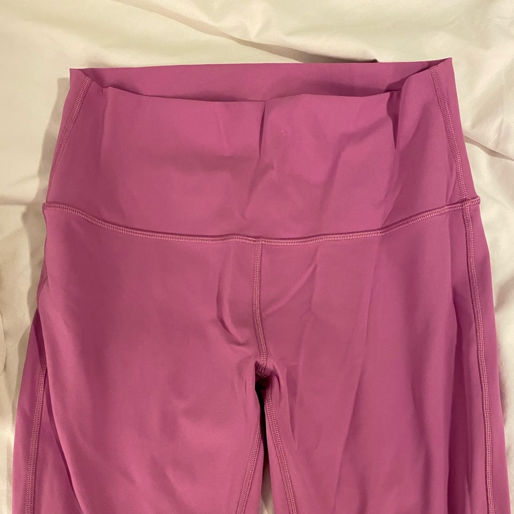 Pink lululemon leggings
